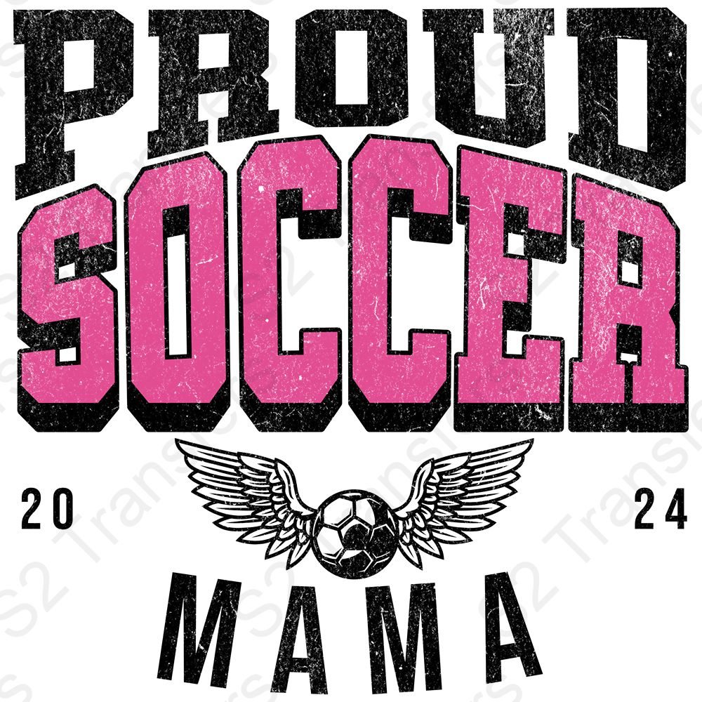 Proud Soccer Mama Pink