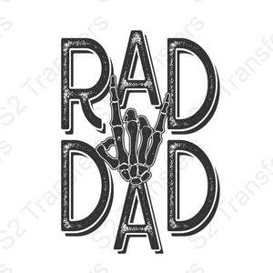 Rad Dad Skeleton Hand