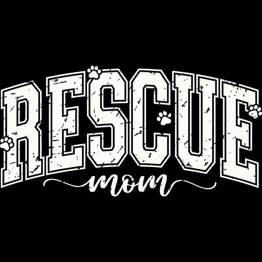 Rescue Mom Retro – DTF Transfer