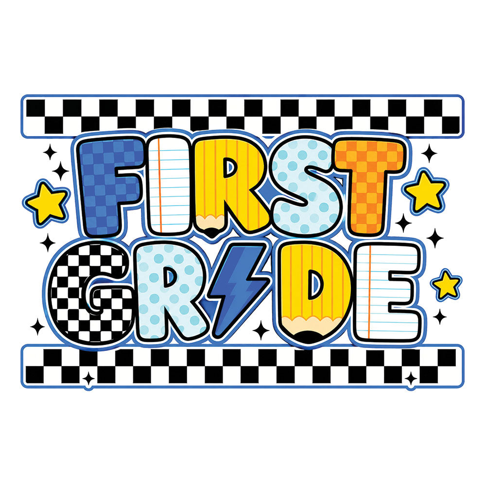 Retro First Grade – DTF Transfer