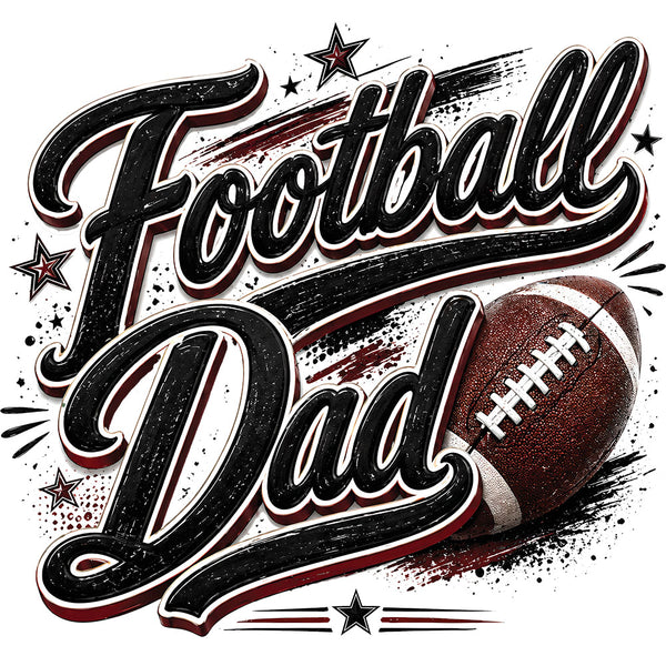 Retro Football Dad – DTF Transfer