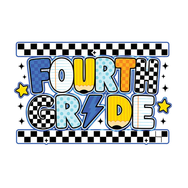 Retro Fourth Grade – DTF Transfer