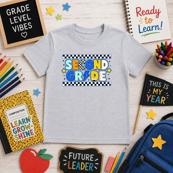 Retro Second Grade – DTF Transfer