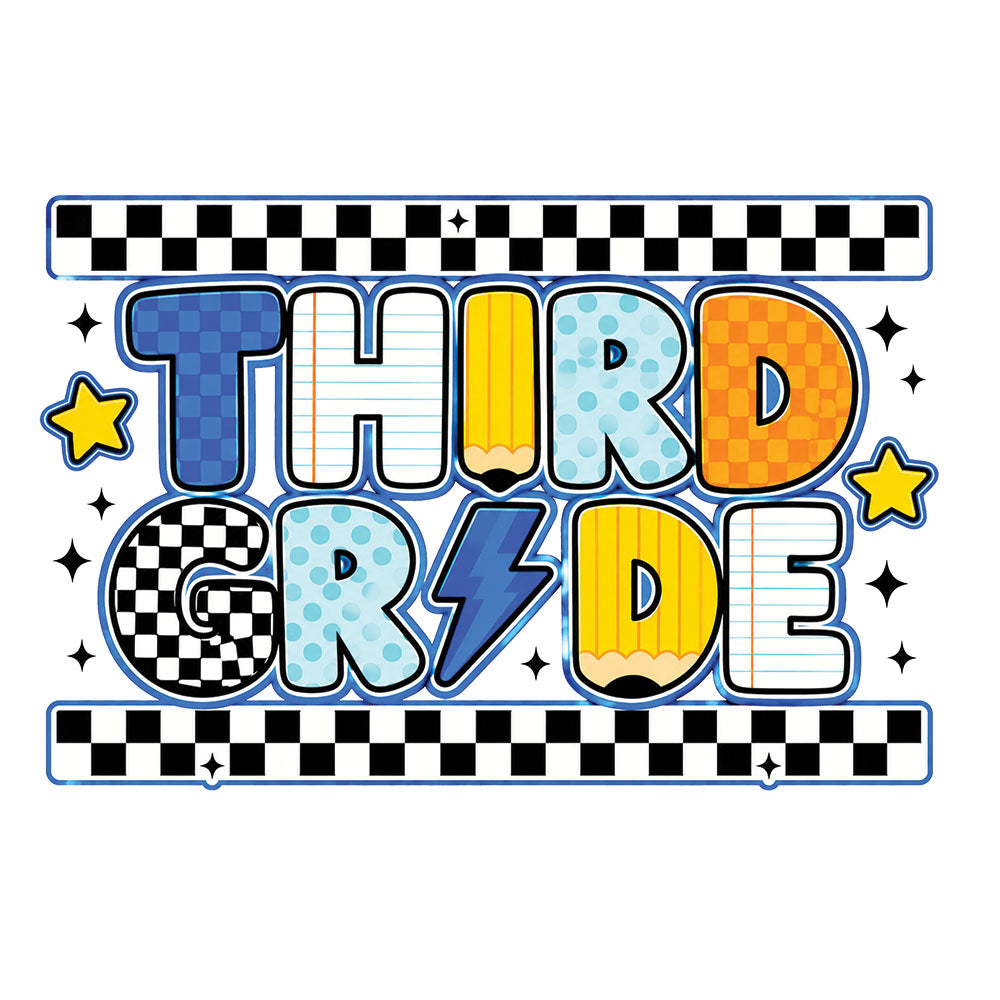 Retro Third Grade – DTF Transfer