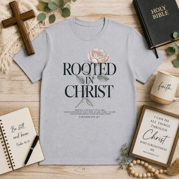 Rooted In Christ – DTF Transfer