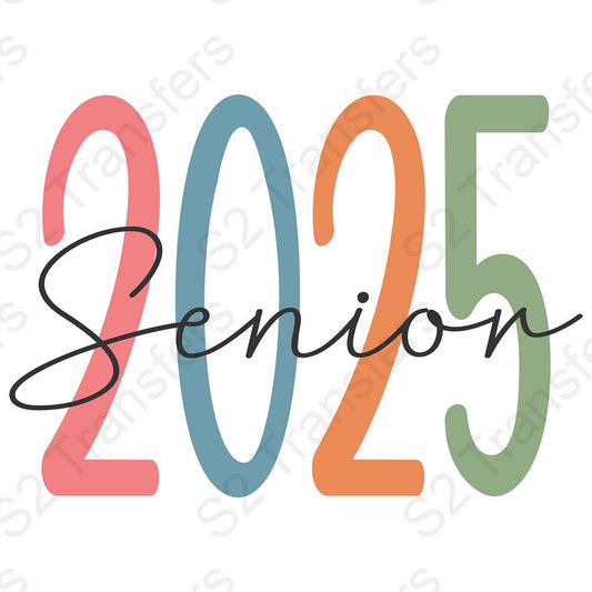 Senior Script 2025 Pastel