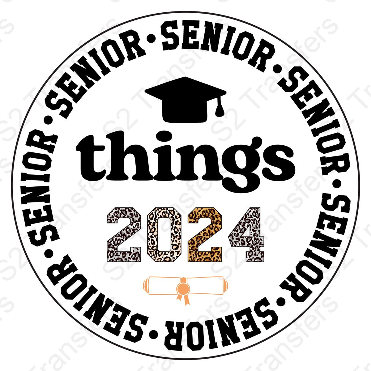 Senior Things 2024 Leopard