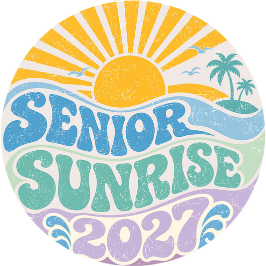 Senior Sunrise 2027 – DTF Transfer