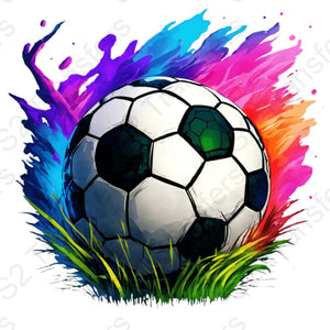 Soccer Ball Colorful