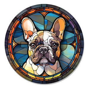 Stained Glass Frenchie – DTF Transfer