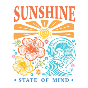Sunshine State Of Mind Vibrant – DTF Transfer