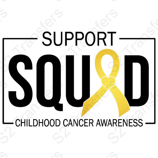 Support Squad Childhood Cancer Awareness