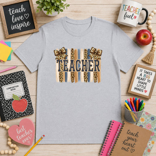 Teacher Leopard Pastel – DTF Transfer