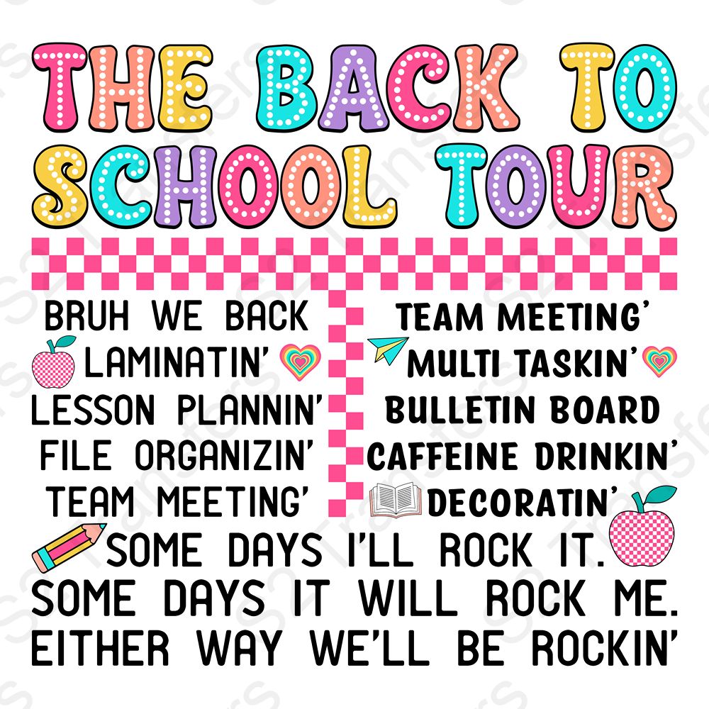 The Back To School Tour