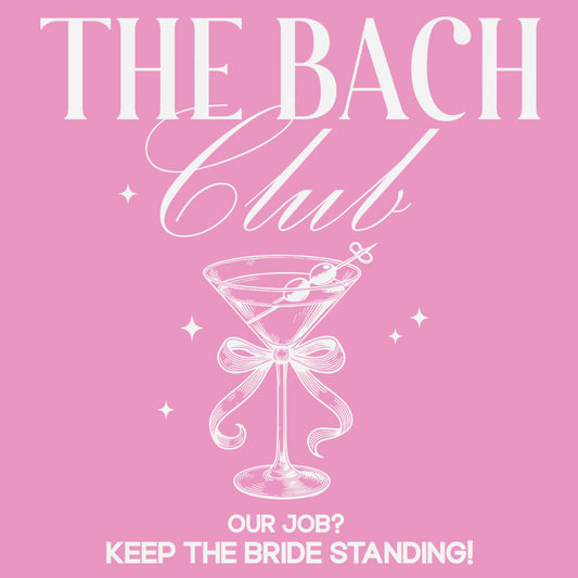 The Bach Club White – DTF Transfer