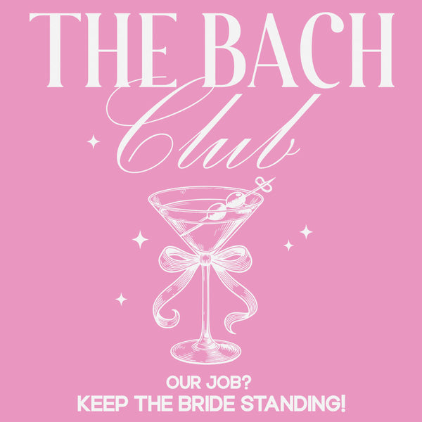 The Bach Club White – DTF Transfer