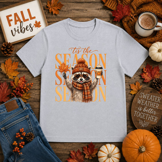 Tis The Season Raccoon – DTF Transfer