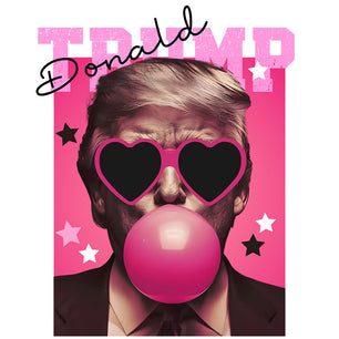 Trump Pink Pop Art - DTF Transfer