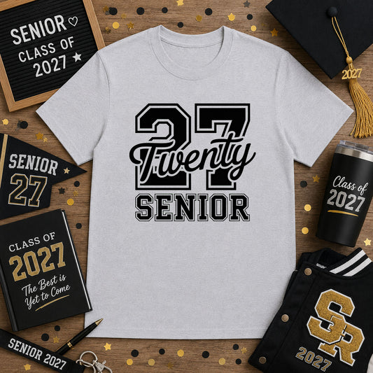 Twenty 27 Senior Stacked – DTF Transfer