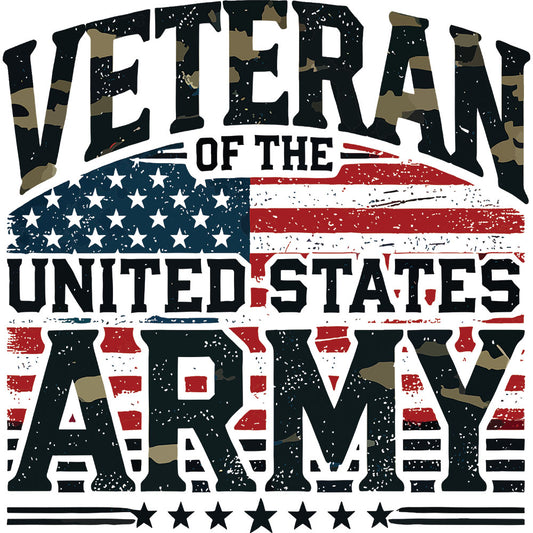Veteran Of The US Army - DTF Transfer