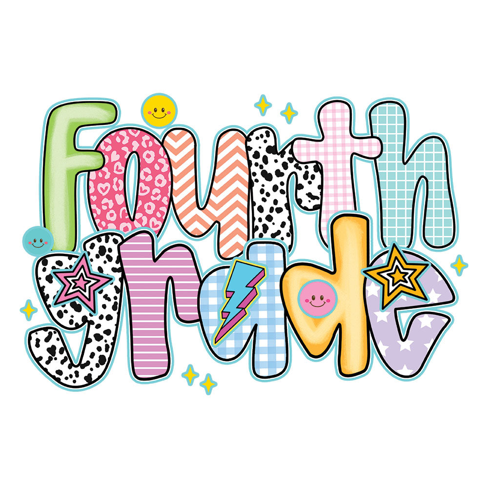 Vibrant Fourth Grade – DTF Transfer