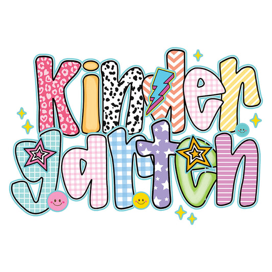 Vibrant Kindergarten – DTF Transfer