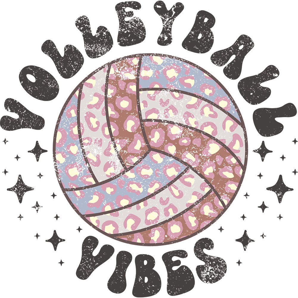 Volleyball Vibes Retro – DTF Transfer