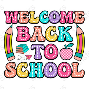 Welcome Back To School Retro