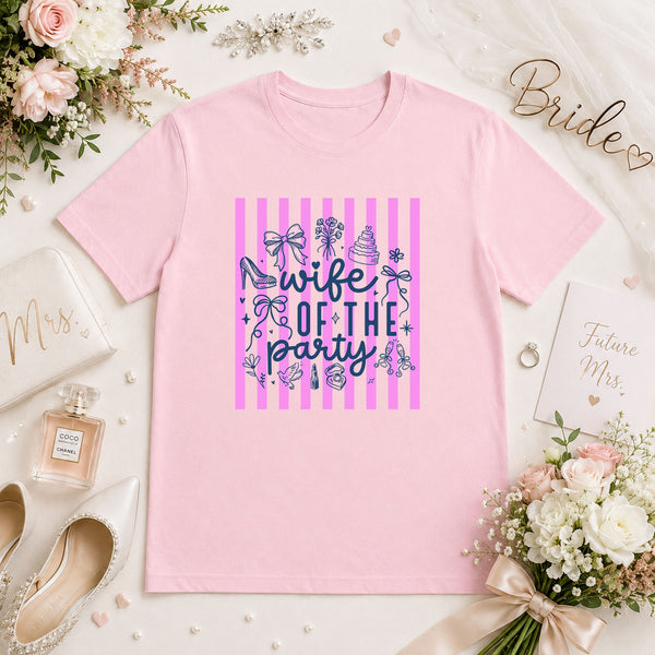 Wife Of The Party Stripes – DTF Transfer