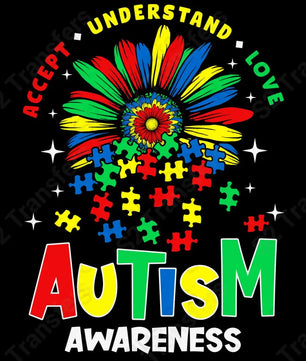 Accept Understand Love Autism Awareness