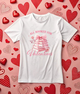 All Booked For Valentines Pink - DTF Transfer DTF Transfer