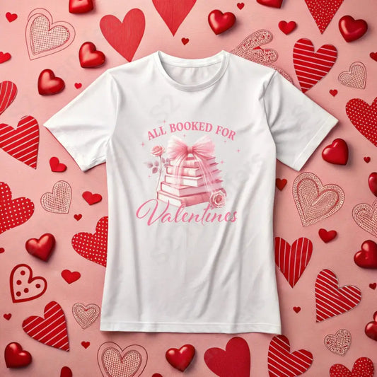 All Booked For Valentines Pink - DTF Transfer DTF Transfer