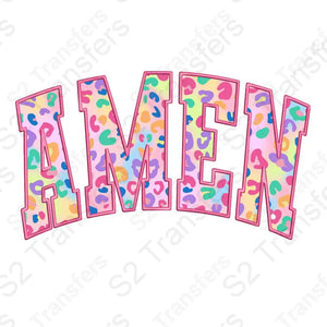 Amen Leopard Colorful