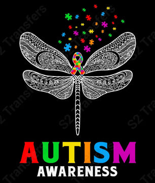 Autism Dragonfly Puzzle Autism Awareness