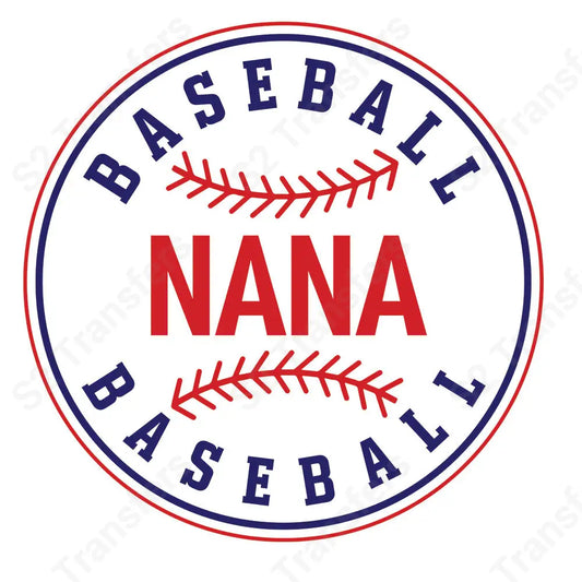 Baseball Nana - DTF Transfer DTF Transfer
