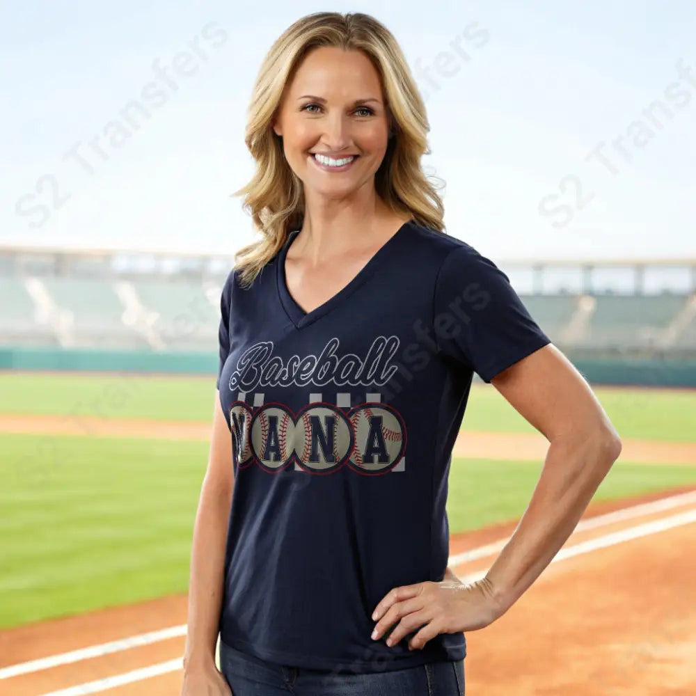 Baseball Nana Vintage - DTF Transfer DTF Transfer