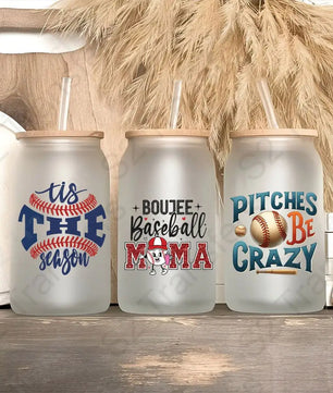 Baseball UV DTF Sticker Sheet UV DTF Sticker Sheet