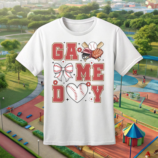 Baseball Game Day Symbols - DTF Transfer