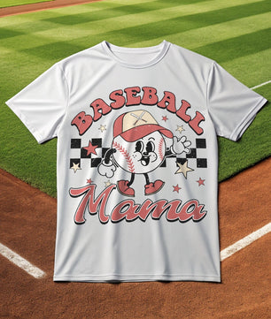 Baseball Mama Retro - DTF Transfer