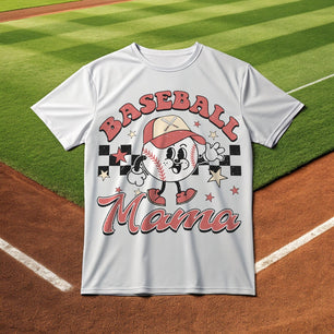 Baseball Mama Retro - DTF Transfer