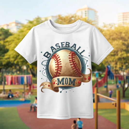 Baseball Mom Retro - DTF Transfer