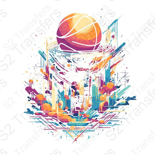 Basketball Pastel Design