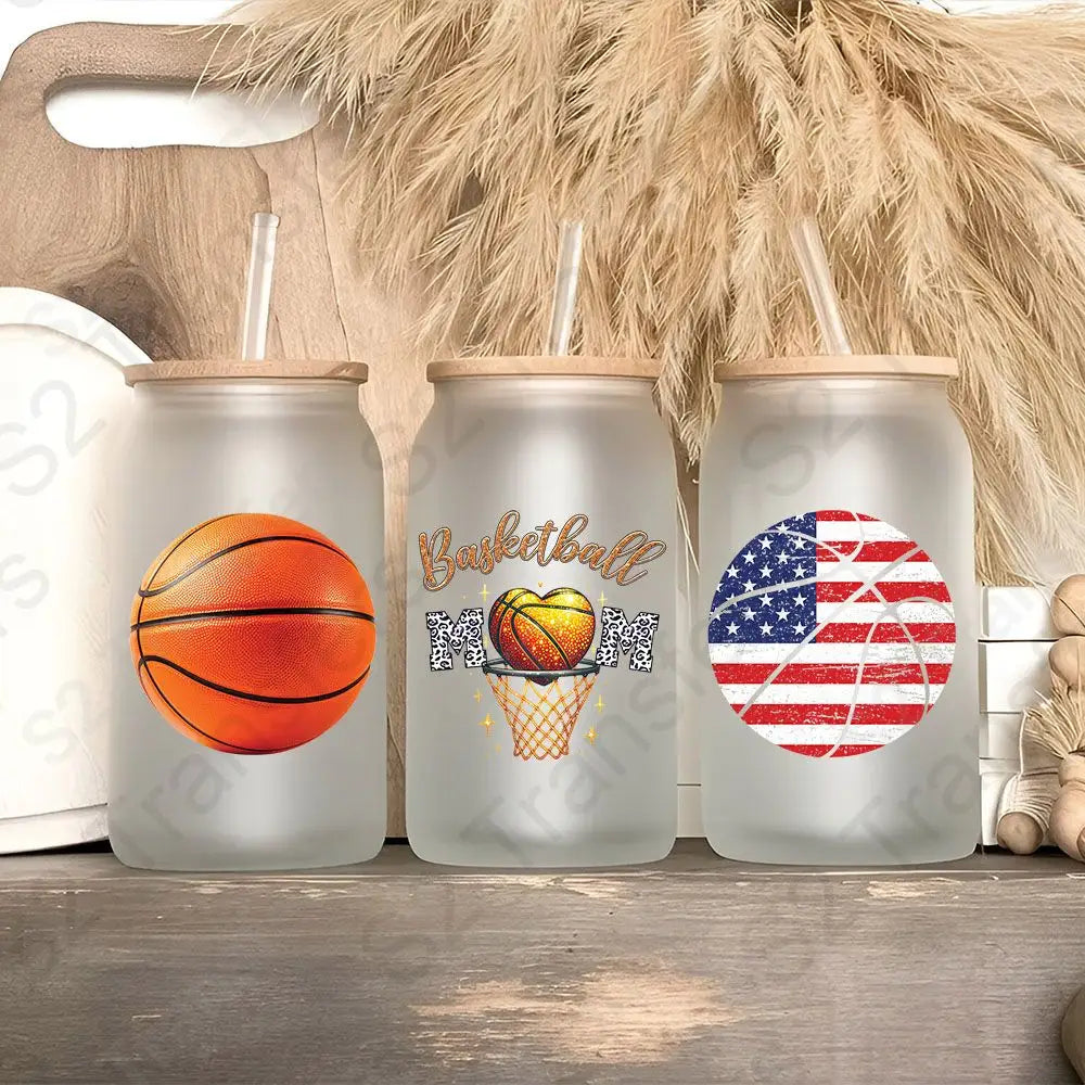 Basketball UV DTF Sticker Sheet UV DTF Sticker Sheet