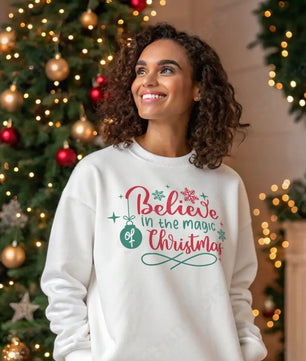 Believe In The Magic Of Christmas - DTF Transfer DTF Transfer