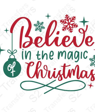 Believe in the magic of Christmas