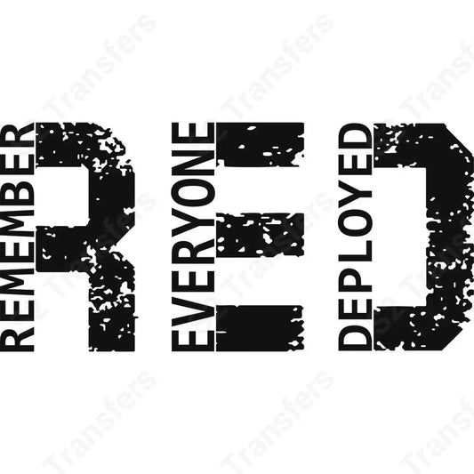 Black Red Friday - DTF Transfer DTF Transfer