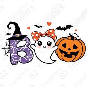 Boo Ghost Pumpkin