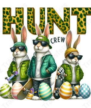 Bunny Hunt Crew - DTF Transfer DTF Transfer