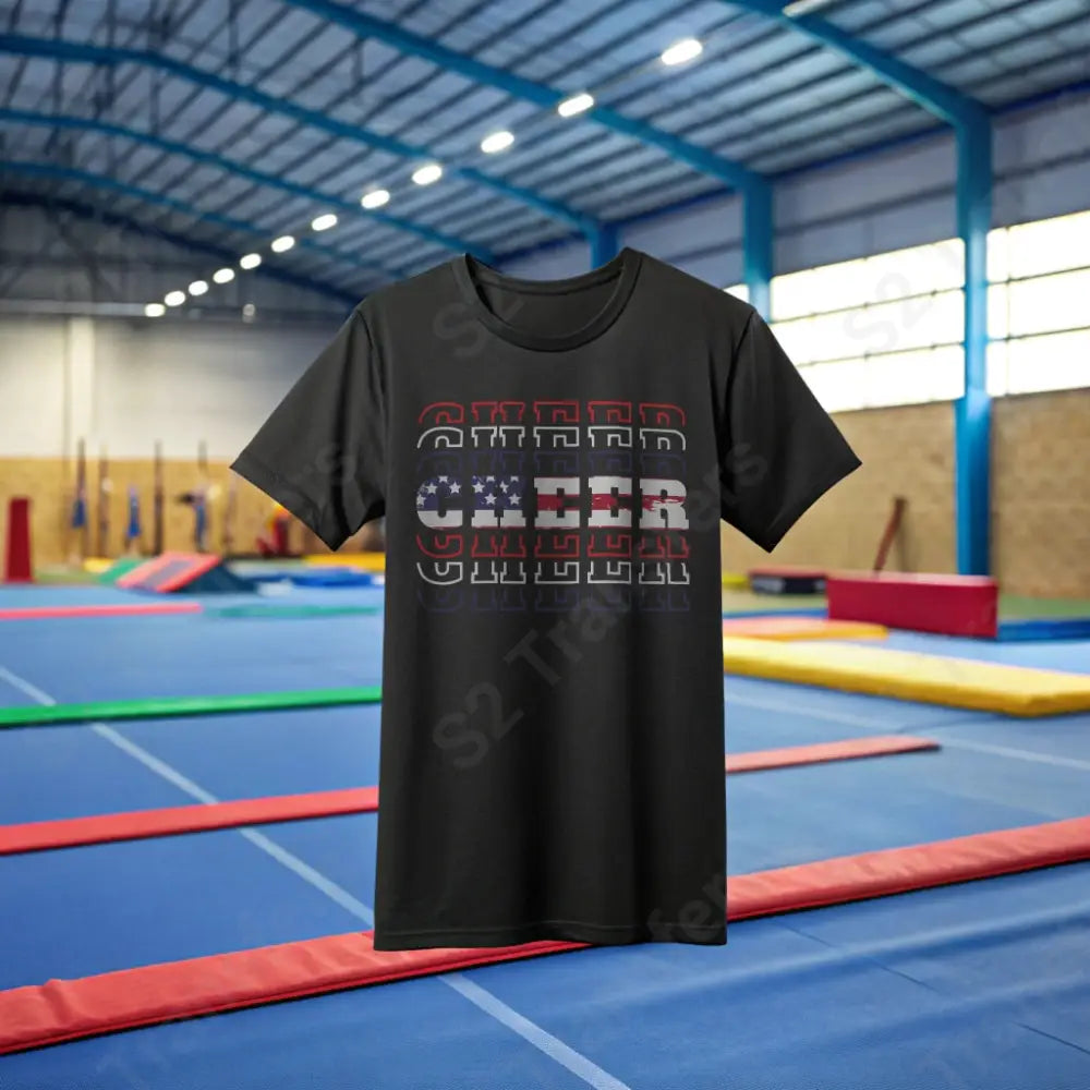 Cheer American Flag Design - DTF Transfer DTF Transfer