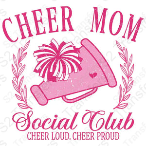 Cheer Mom Social Club Retro